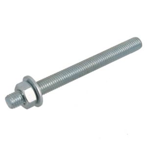 Image of Diall Zinc-plated Steel Threaded stud (L)0.16m (Dia)12mm Pack of 4
