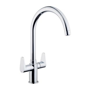 Image of Cooke & Lewis Kigal Chrome effect Kitchen Monobloc Mixer tap