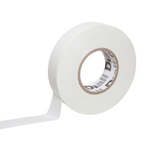Image of Diall White Electrical Tape (L)33m (W)19mm