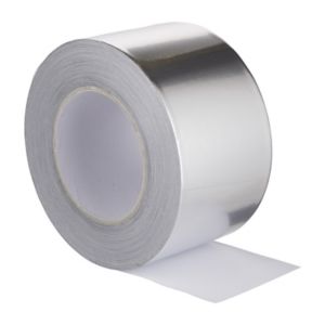 Image of Diall Clear Aluminium tape (L)50m (W)75mm