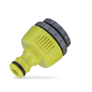 Image of Verve 3 in 1 Green & grey Hose pipe connector (W)34mm