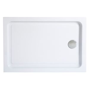 Image of Cooke & Lewis Lagan Rectangular Shower tray (L)1000mm (W)800mm (D)45mm