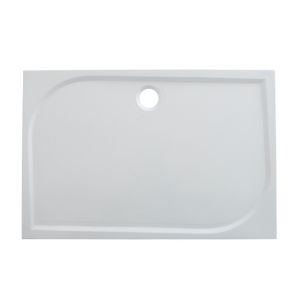 Image of GoodHome Limski Rectangular Shower tray (L)800mm (W)1200mm (D)40mm