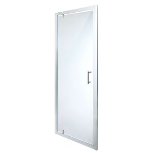 Image of Cooke & Lewis Onega Clear Pivot Shower Door (W)800mm