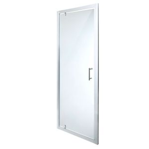 Image of Cooke & Lewis Onega Clear Pivot Shower Door (W)900mm