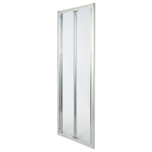 Image of Cooke & Lewis Onega Clear 2 panel Bi-fold Shower Door (W)900mm
