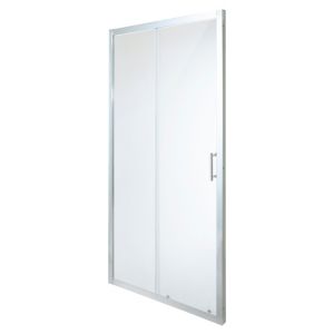 Image of Cooke & Lewis Onega Clear 2 panel Sliding Shower Door (W)1000mm