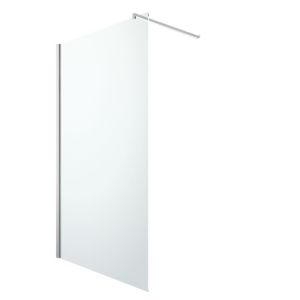 Image of GoodHome Beloya Walk-in Shower Panel (H)1950mm (W)1275mm