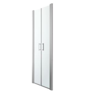 Image of GoodHome Beloya Clear Western Shower Door (W)760mm