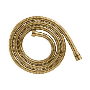 Image of Cooke & Lewis Gold effect Brass Shower hose (L)1.75m