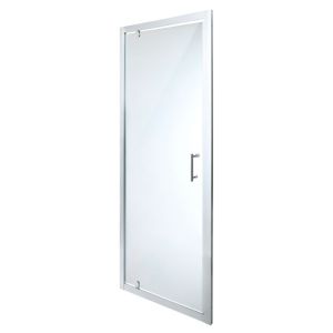 Image of Cooke & Lewis Onega Clear Pivot Shower Door (W)760mm