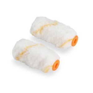 Image of Diall 2" Mini Roller sleeve Pack of 2