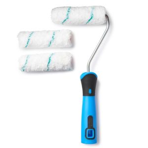 Image of Diall 4" Microfibre Mini Roller set Pack of 4