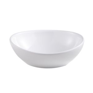 Image of GoodHome Nessa Round Counter-mounted Counter top Basin