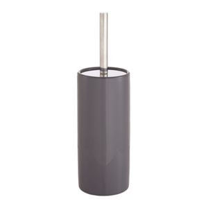 Image of Cooke & Lewis Diani Gloss Anthracite Toilet brush & holder
