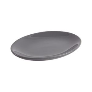 Image of Cooke & Lewis Diani Anthracite Gloss Ceramic Soap dish
