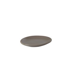 Image of Cooke & Lewis Diani Taupe Gloss Ceramic Soap dish