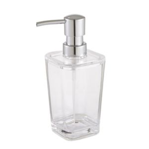 Image of Cooke & Lewis Urmia Transparent Gloss Soap dispenser