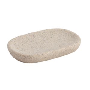Image of Cooke & Lewis Jubba Mastic Stone effect Polyresin Soap dish