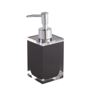 Image of Cooke & Lewis Capraia Black Gloss Soap dispenser