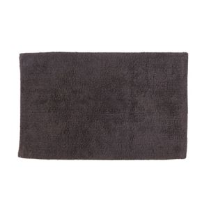 Cooke & Lewis Diani Anthracite Cotton Tufty Slip Resistant Bath Mat (L)800mm (W)500mm