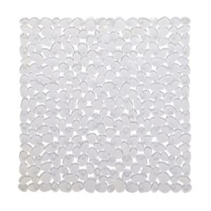 Image of Cooke & Lewis Batumi Transparent PVC Slip resistant Bath mat (L)520mm (W)520mm
