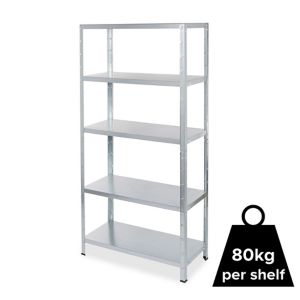 Image of Form Axial 5 shelf Steel Shelf unit