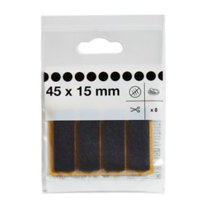 Image of Brown Felt Protection pad (W)45mm Pack of 8