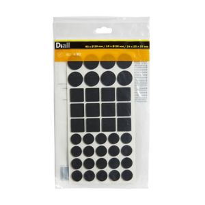 Image of Black Felt Protection pad Pack of 80
