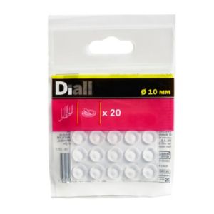 Image of Diall Transparent Bumper+ Pack of 20
