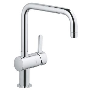 Image of Grohe Flair Chrome effect Kitchen Monobloc Mixer tap