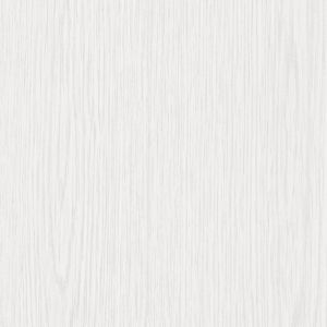 Image of D-C-Fix Whitewood Gloss White Wood effect Self-adhesive film (L)2.1m (W)900mm