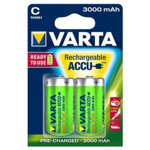 Image of Varta Rechargeable C (LR14) Battery Pack of 2