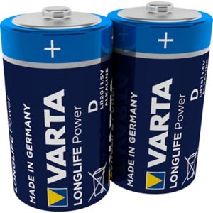 Image of Varta Longlife Power Non rechargeable D (LR20) Battery Pack of 2