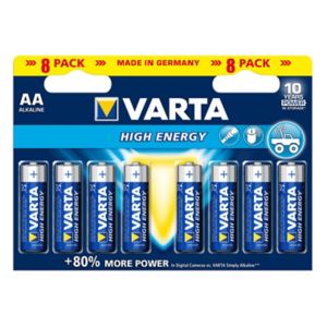 Image of Varta Longlife Power AA Battery Pack of 8