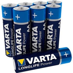 Image of Varta Longlife Power Non rechargeable AA Battery Pack of 12