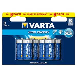 Image of Varta Longlife Power Non rechargeable C (LR14) Battery Pack of 6