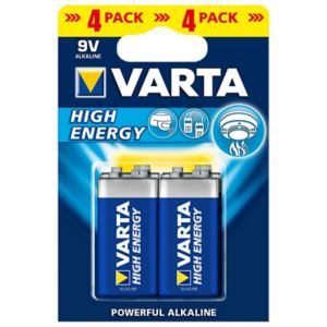 Image of Varta Longlife Power Non rechargeable 9V Battery Pack of 4
