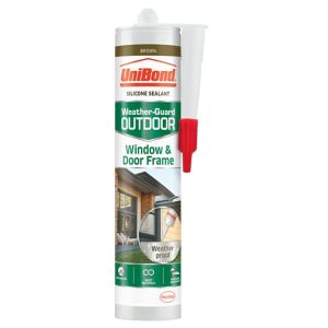 Image of UniBond Weather-guard Brown Frame Sealant 300ml