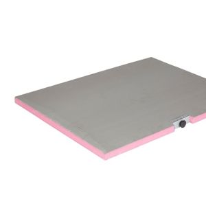 Image of Q-Board Pink Bath panel (W)600mm