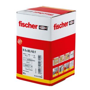 Image of Fischer Hammer fixing (L)80mm (Dia)8mm Pack of 50
