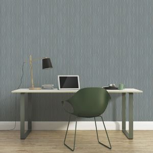 Image of A.S. Creation Pop colours Grey Metallic effect Embossed Wallpaper