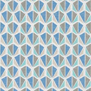 Image of A.S. Creation Pop colours Multicolour Geometric diamond Embossed Wallpaper