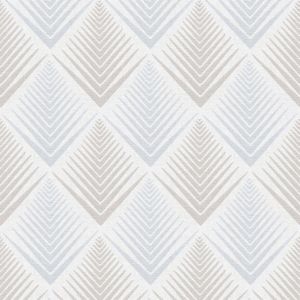 Image of A.S. Creation Pop colours Cream & grey Geometric Glitter effect Embossed Wallpaper