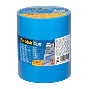 Image of ScotchBlue Blue Masking Tape (L)41m (W)48mm Pack of 3