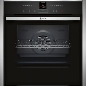 Image of Neff B47VR32N0B Black Built-in Electric Single Multifunction Oven