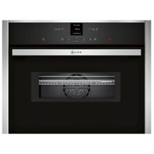 product image of Neff C17Mr02N0B 900W Built-In Stainless Steel Compact Oven With Microwave
