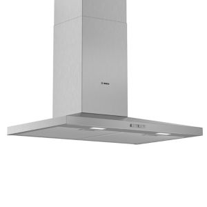 Image of Bosch DWQ64BC50B Stainless steel Slim pyramid Cooker hood (W)60cm