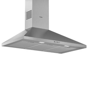 Image of Bosch DWQ94BC50B Stainless steel Slim pyramid Cooker hood (W)90cm