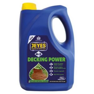 Image of Jeyes 4-in-1 decking power Outdoor cleaner 4 L